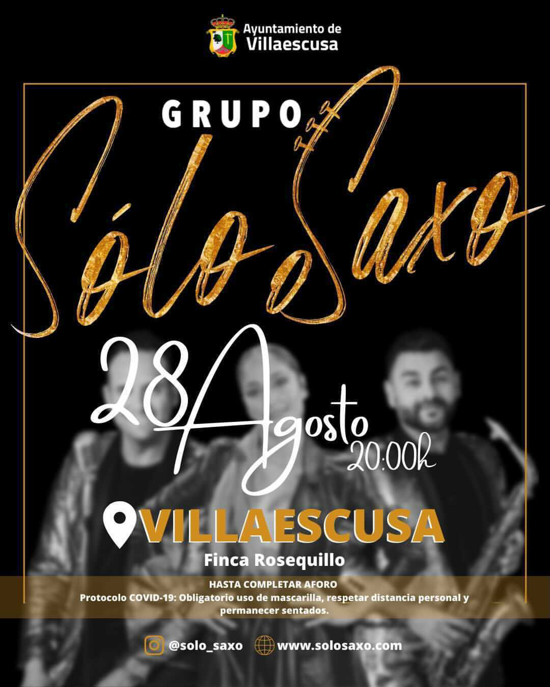 Concierto Grupo SóloSaxo en Villaescusa