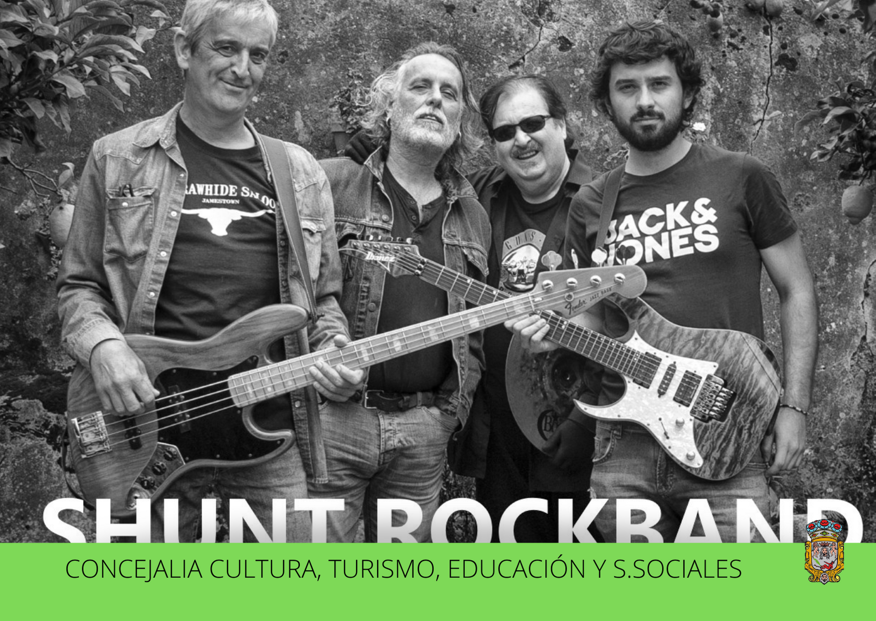 Concierto de Shunt Rock Band en Santillana del Mar
