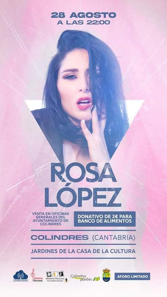 Concierto Rosa López – Colindres