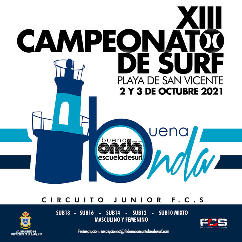 XIII CAMPEONATO DE SURF BUENA ONDA EN SAN VICENTE