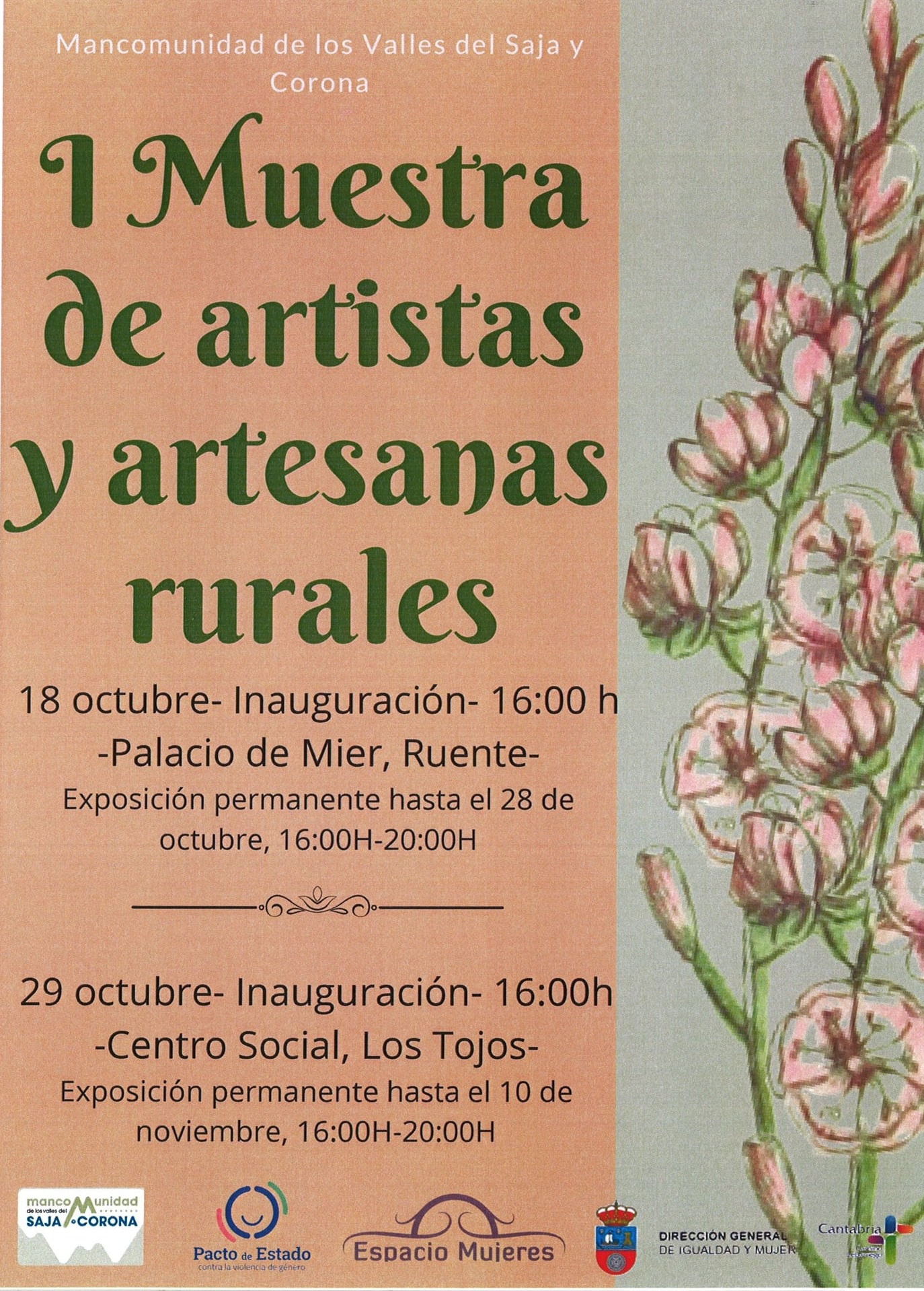 I Muestra de artistas y artesanas rurales