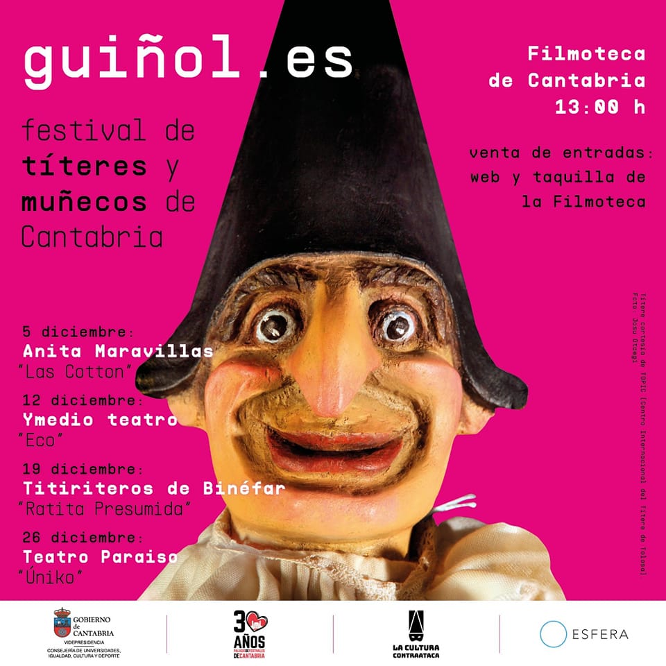 Guiñoles, festival de títeres y muñecos de Cantabria