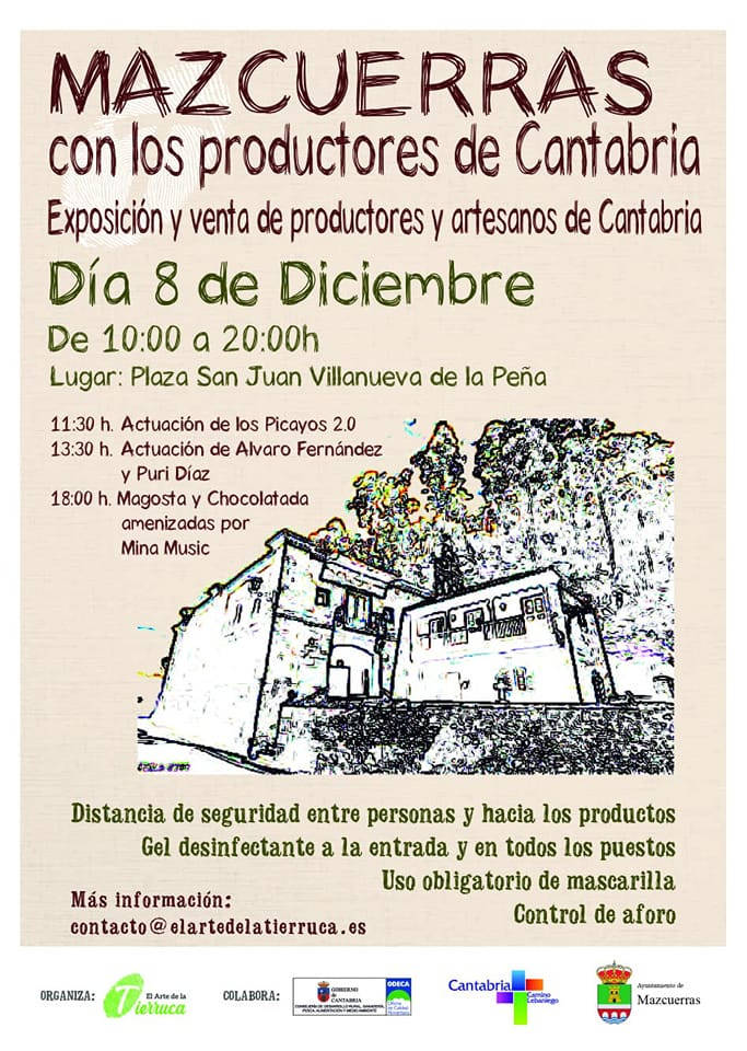 Mazcuerras con los productores de Cantabria