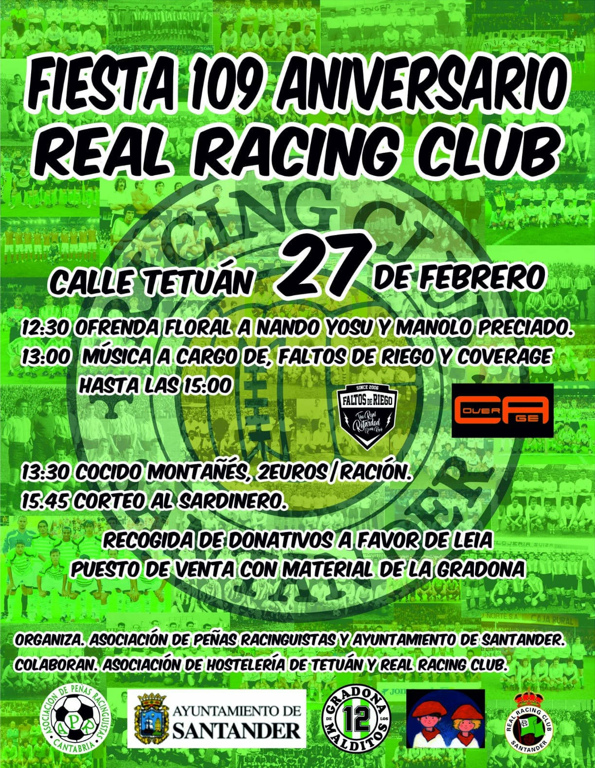 Fiesta 109 Aniversario Real Racing Club