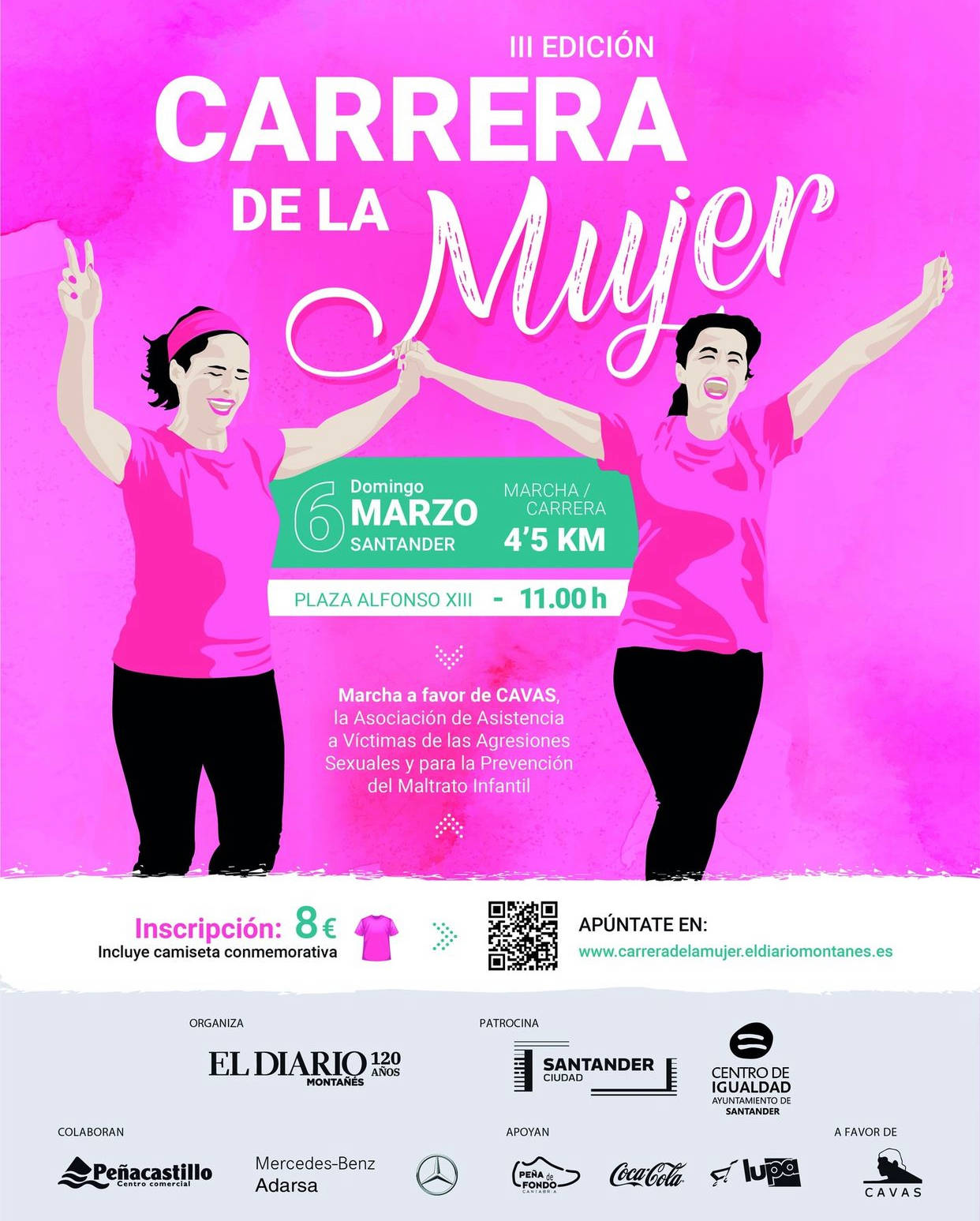 III Carrera de la Mujer de Santander 2022