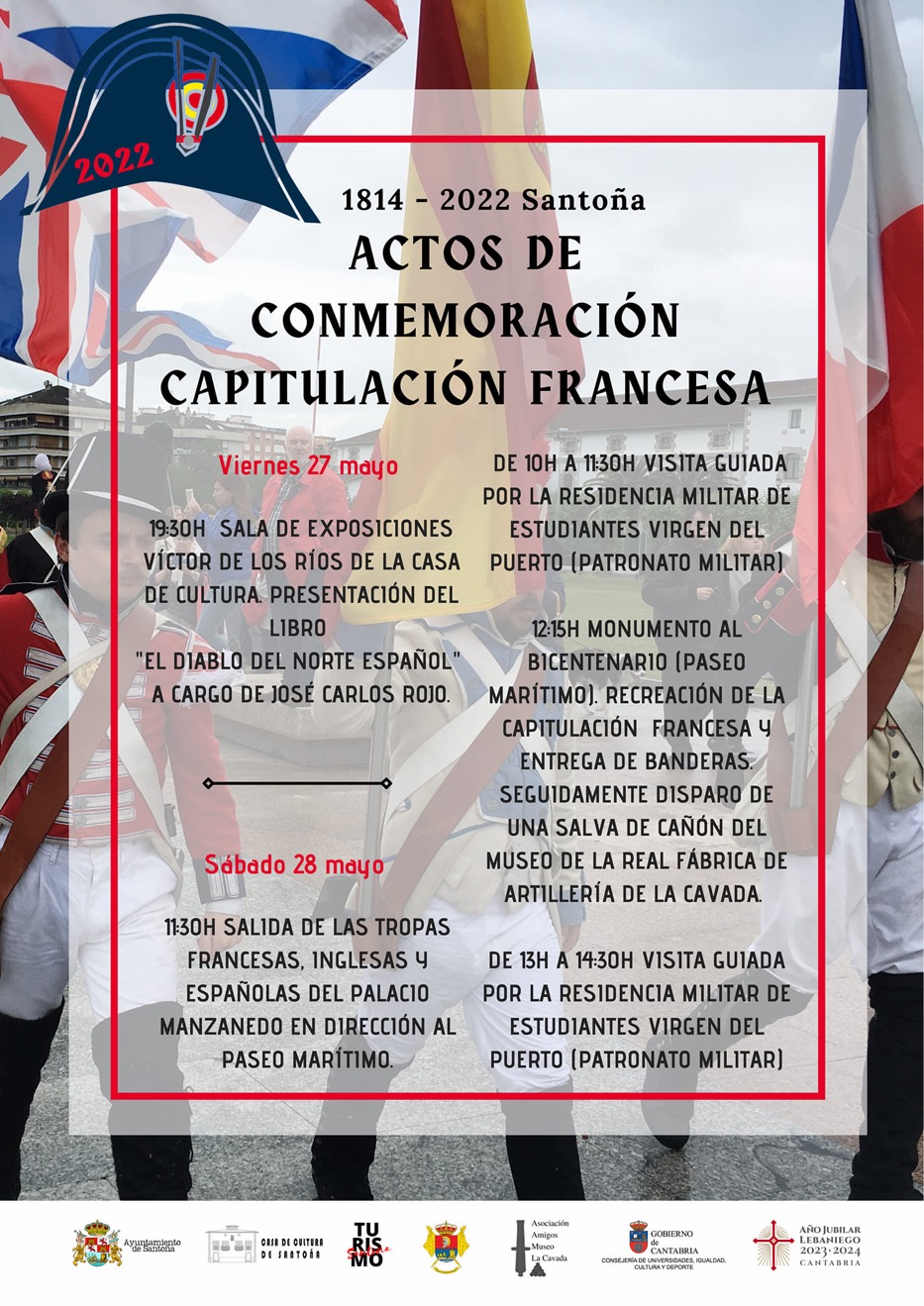 ACTOS CONMEMORATIVOS DEL 208 ANIVERSARIO DE LA CAPITULACIÓN FRANCESA DE SANTOÑA