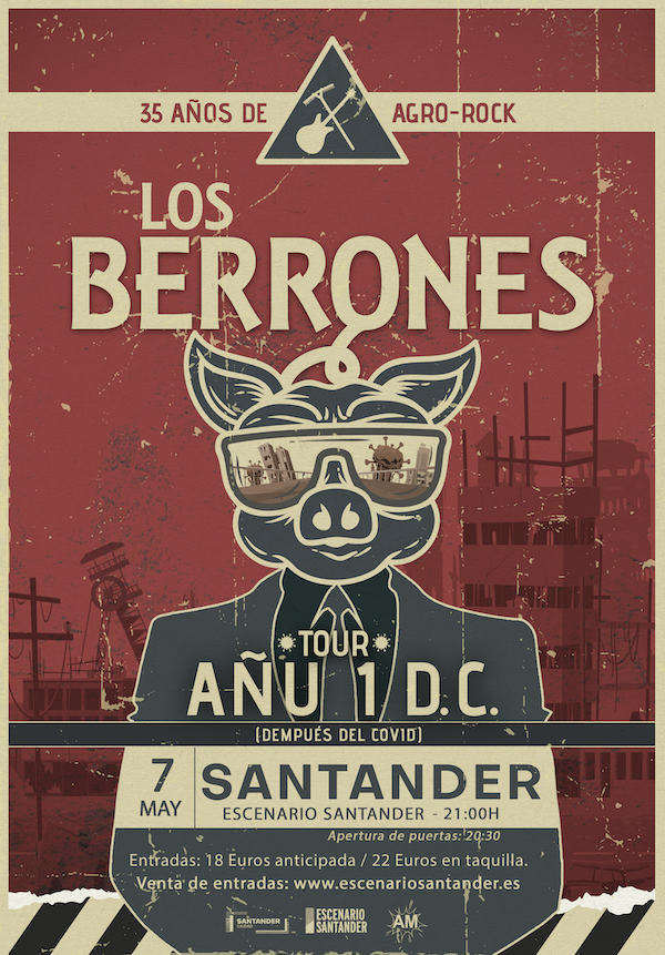 Concierto de Los Berrones en Santander