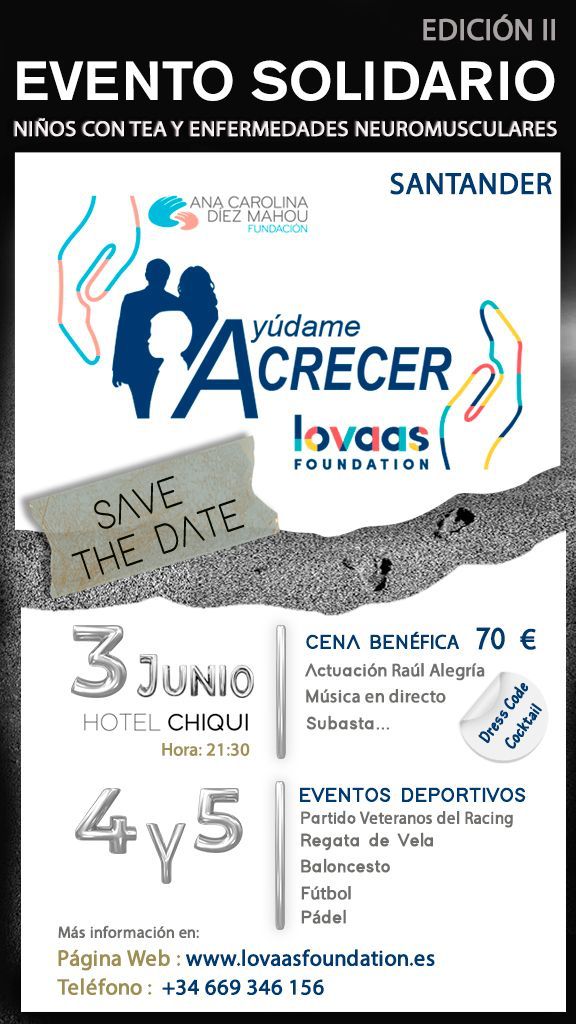 Evento solidario Ayúdame a Crecer