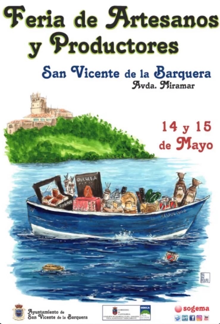 Feria de Artesanos y Productores en San Vicente de la Barquera 2022