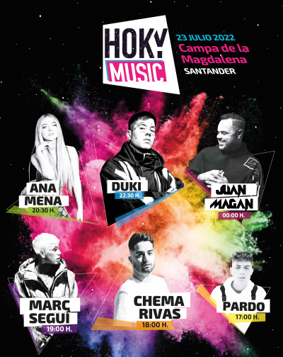 Festival Hoky Music 2022 en Santander – Cartel, horarios y entradas