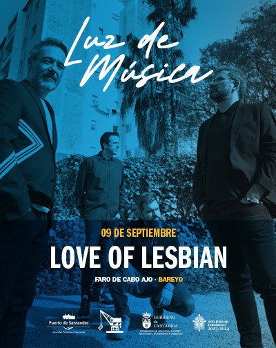 Concierto de Love Of Lesbian en Cantabria (Ajo) – Festival Luz de Música 2022