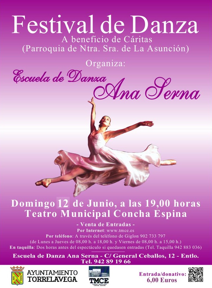 Festival de Danza a beneficio de Cáritas en Torrelavega