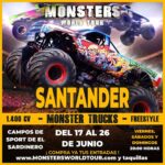 Monsters World Tour - Monster Trucks en Santander 2022