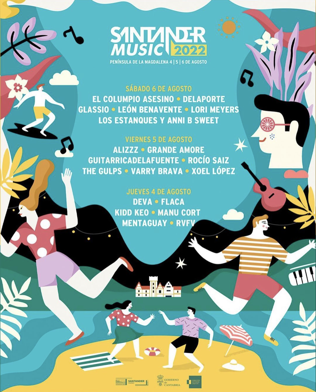 Santander Music 2022: Cartel, entradas, horarios, abonos