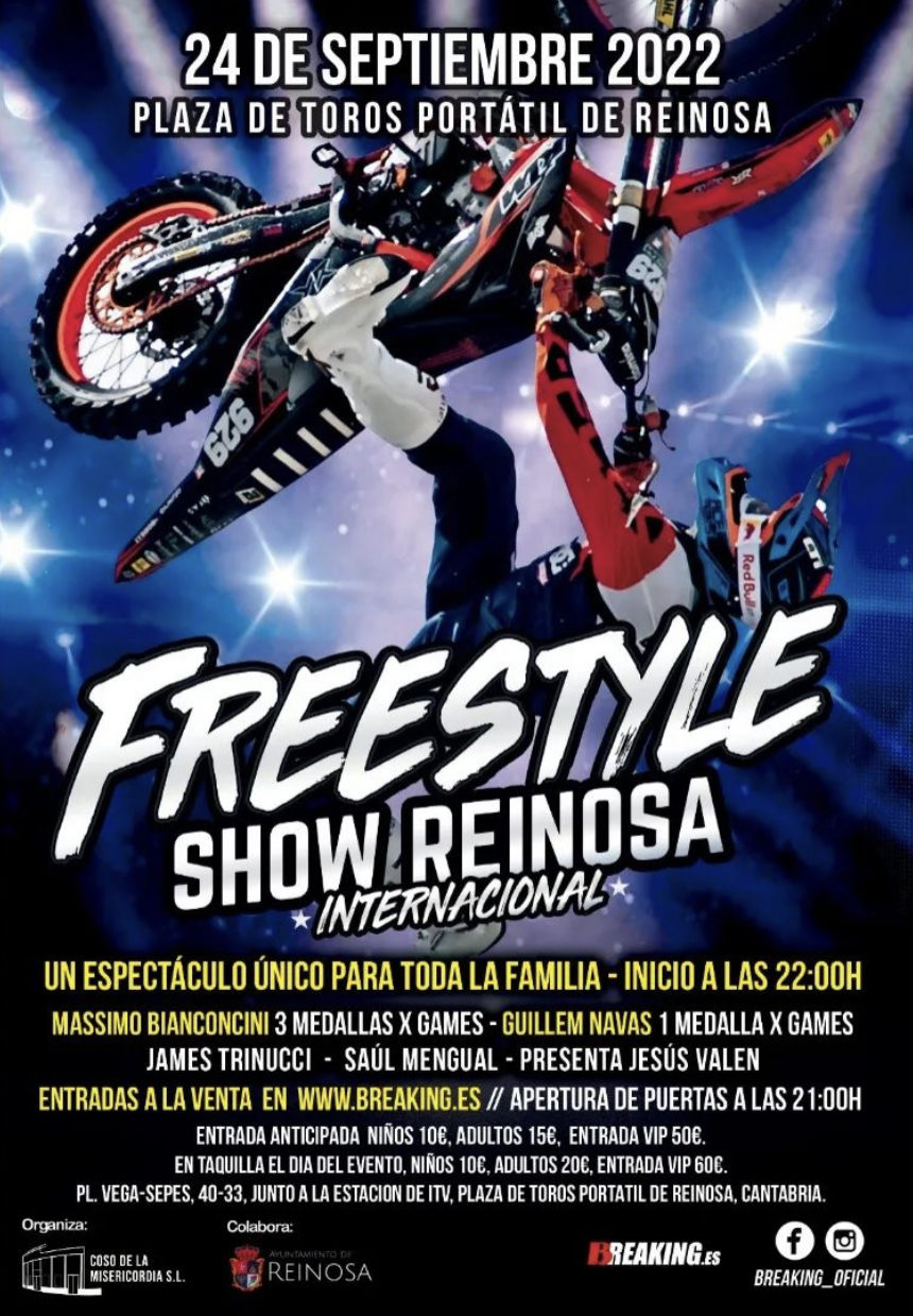 Freestyle Show Reinosa 2022 – Motocross