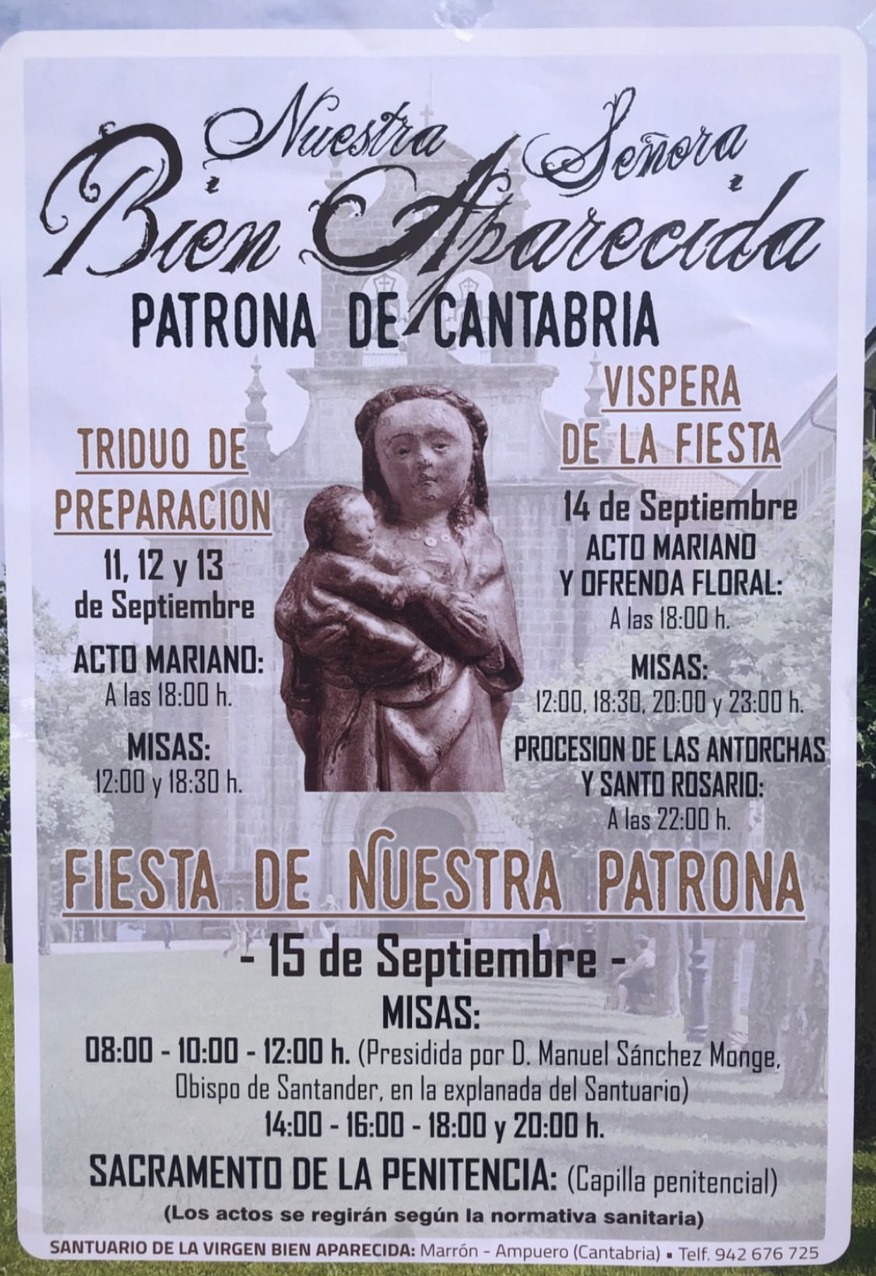 Nuestra Señora de la Bien Aparecida 2022 – Patrona de Cantabria