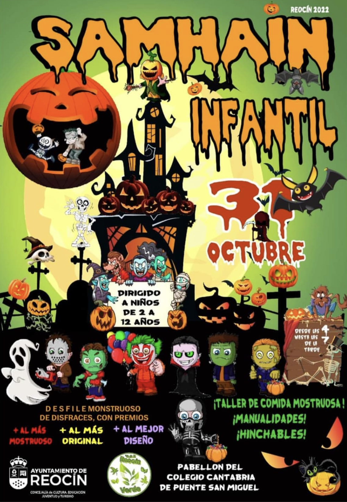 Samhain Infantil en Reocín 2022