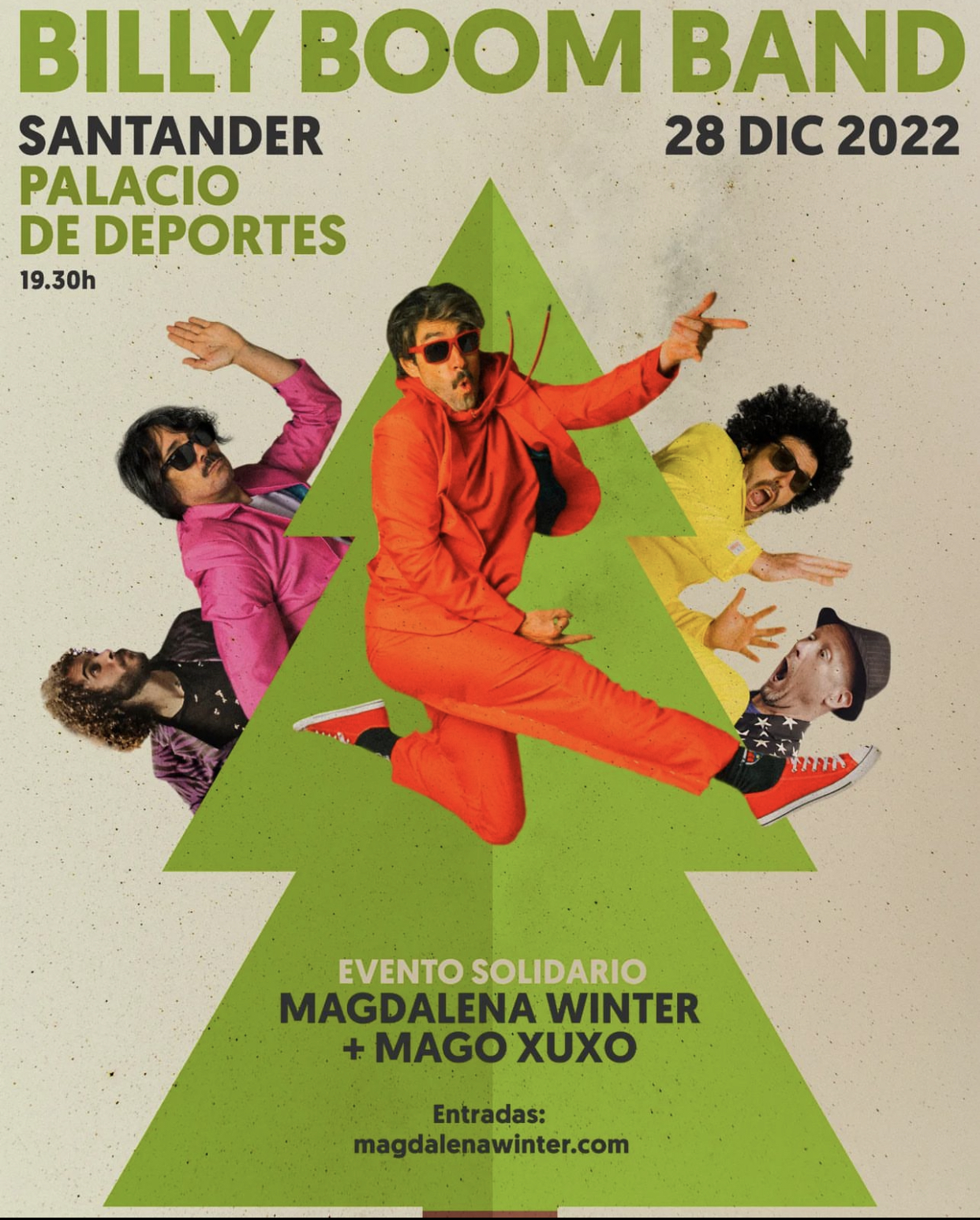 Gala solidaria con Billy Boom Band y el mago Xuso