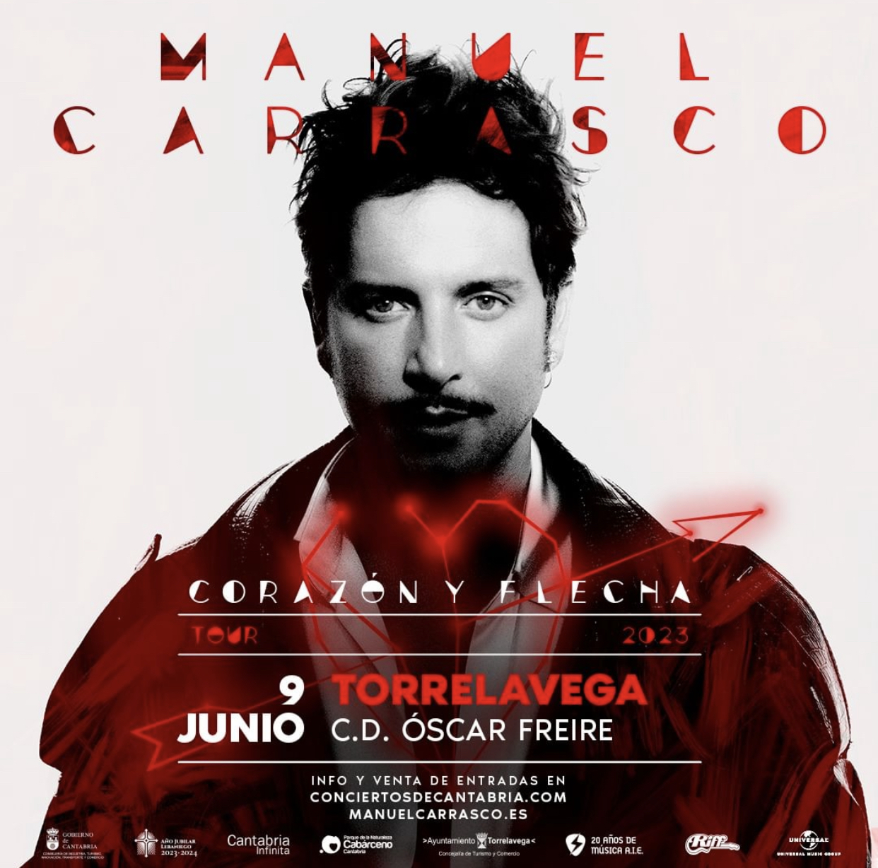 Concierto de Manuel Carrasco en Torrelavega 2023