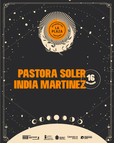 Concierto de Pastora Soler e India Martínez en Santander 2023
