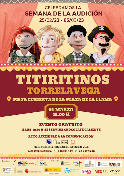 Titiritinos en Torrelavega – Día Mundial de la Audición 2023
