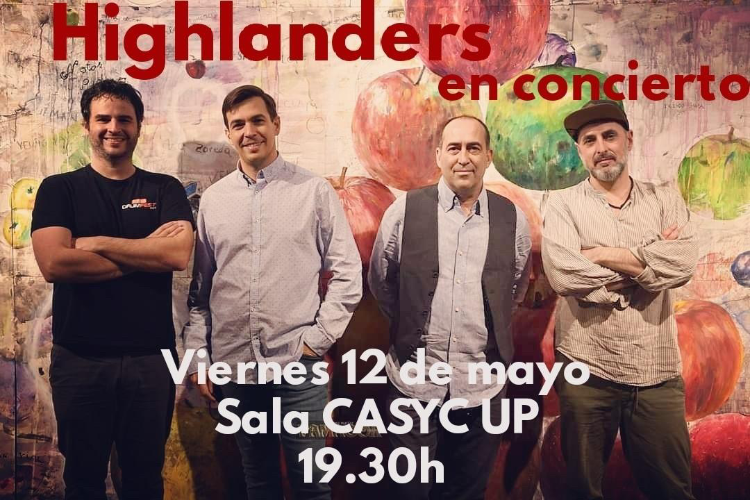 Concierto de Highlanders en Santander