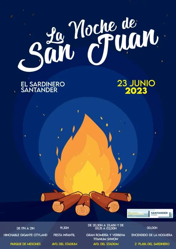 Noche de San Juan en Santander 2023