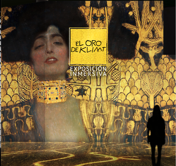 Exposición inmersiva «El oro de Klimt» en Santander