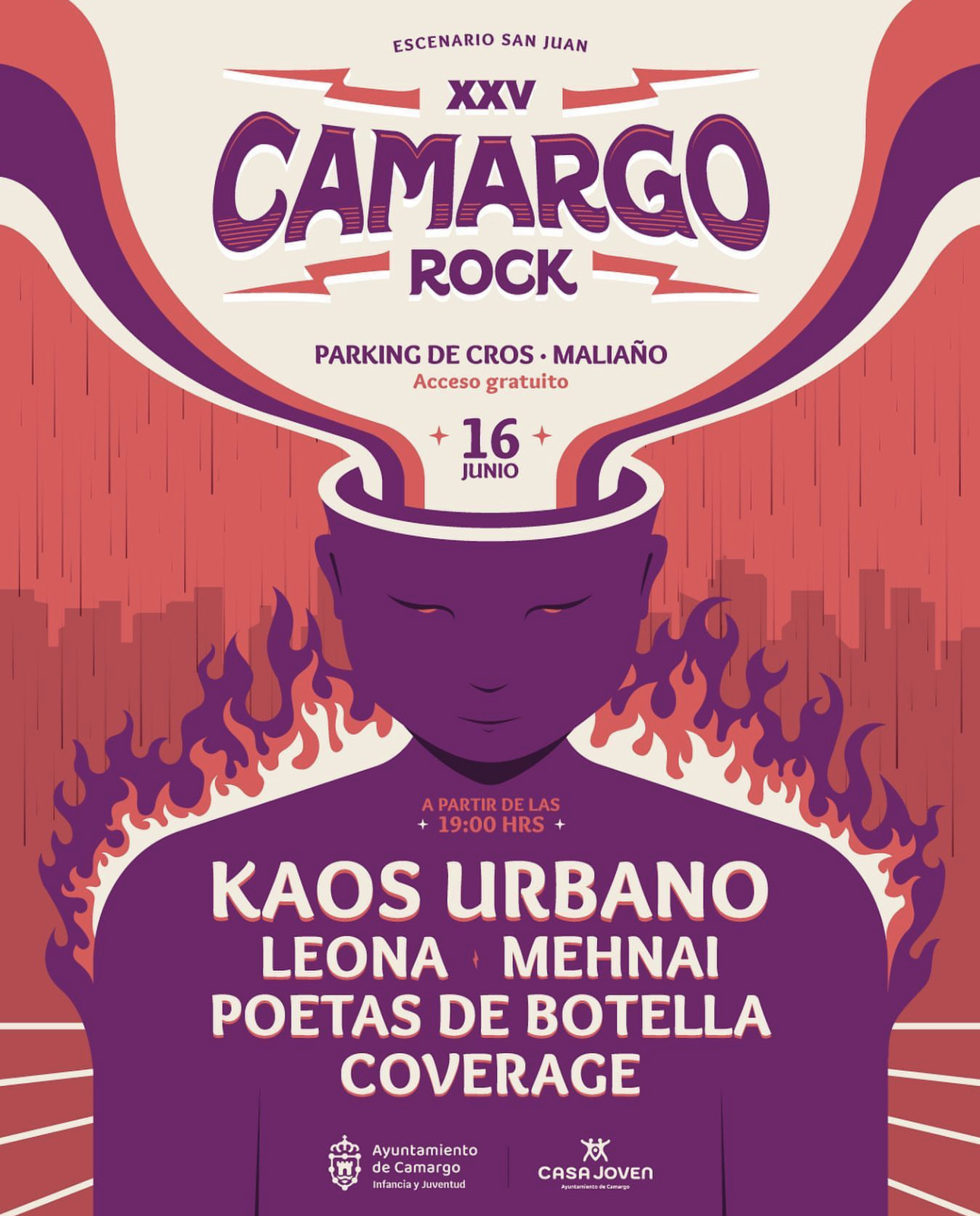 XXV Festival Camargo Rock 2023
