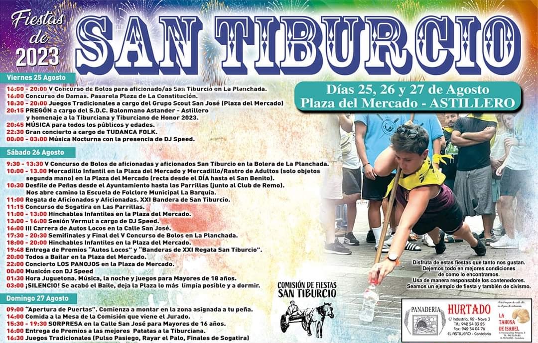 Fiestas de San Tiburcio 2023 en Astillero