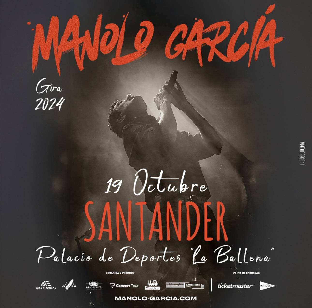 Concierto de Manolo García en Santander 2024