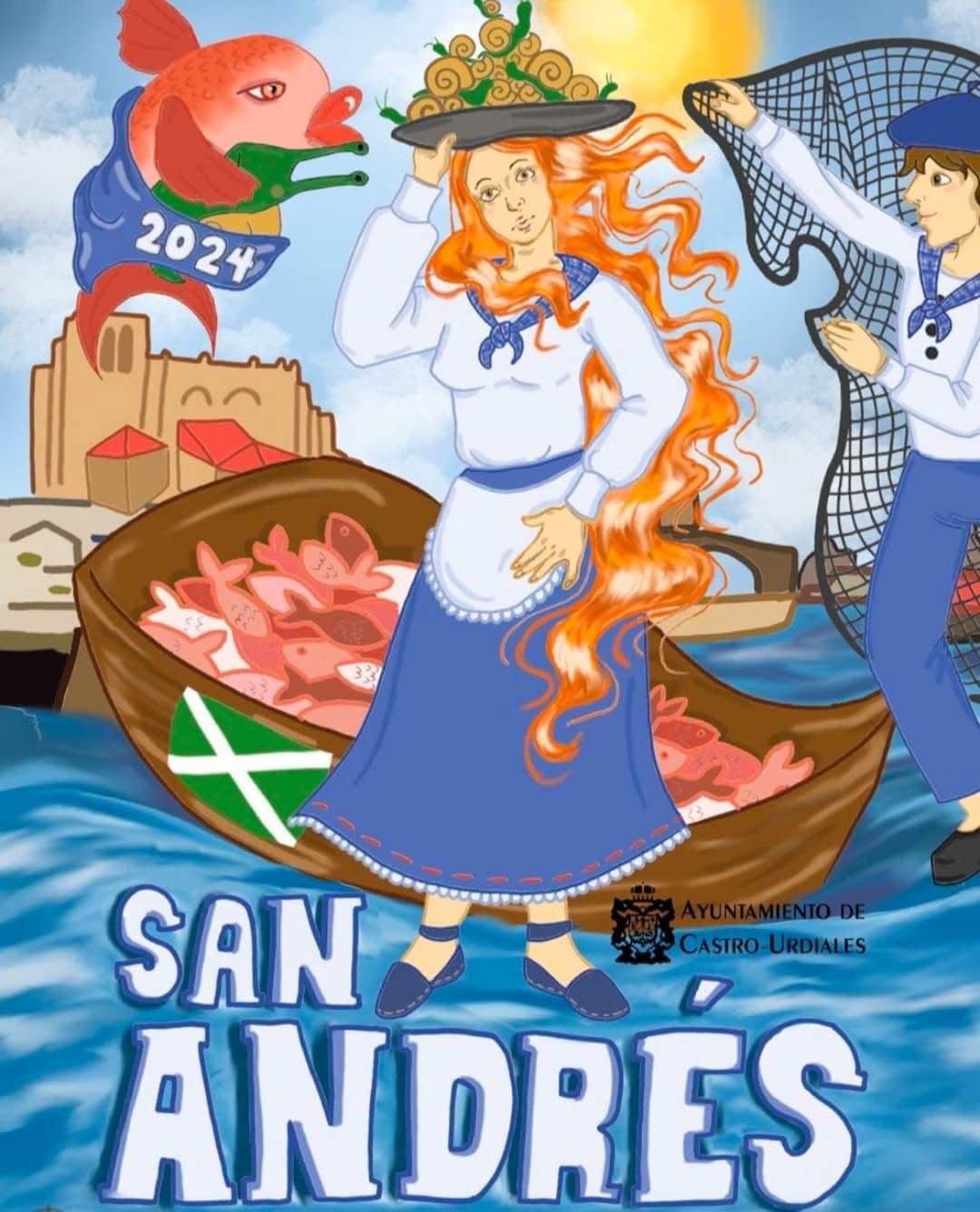 Las Fiestas de San Andrés 2024 en Castro Urdiales