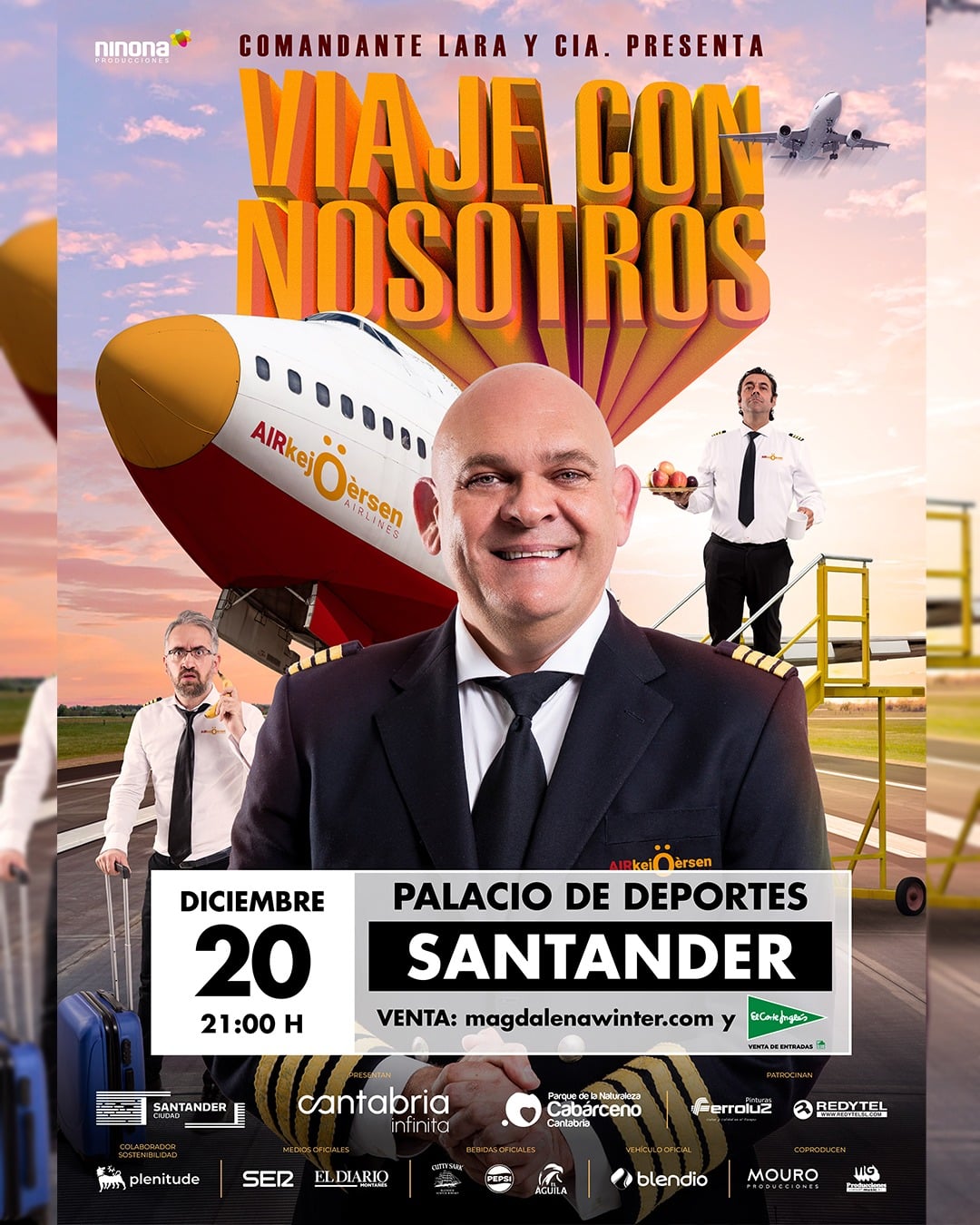 Magdalena Winter 2024: Comandante Lara inaugura el ciclo con "Viaje con nosotros"