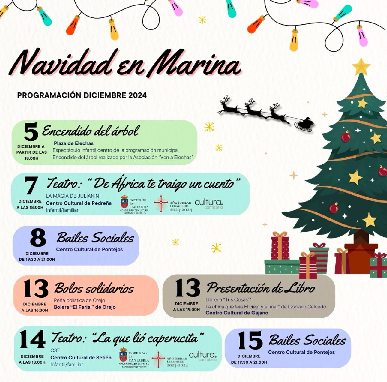 Navidad 2024 en Marina de Cudeyo