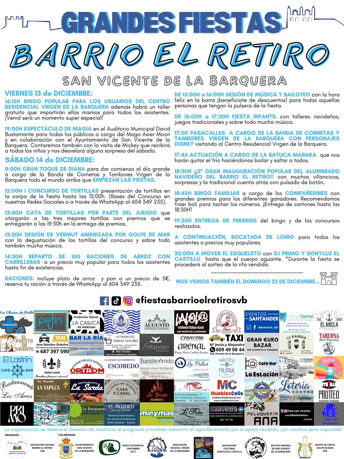 Fiestas Barrio del Retiro 2024