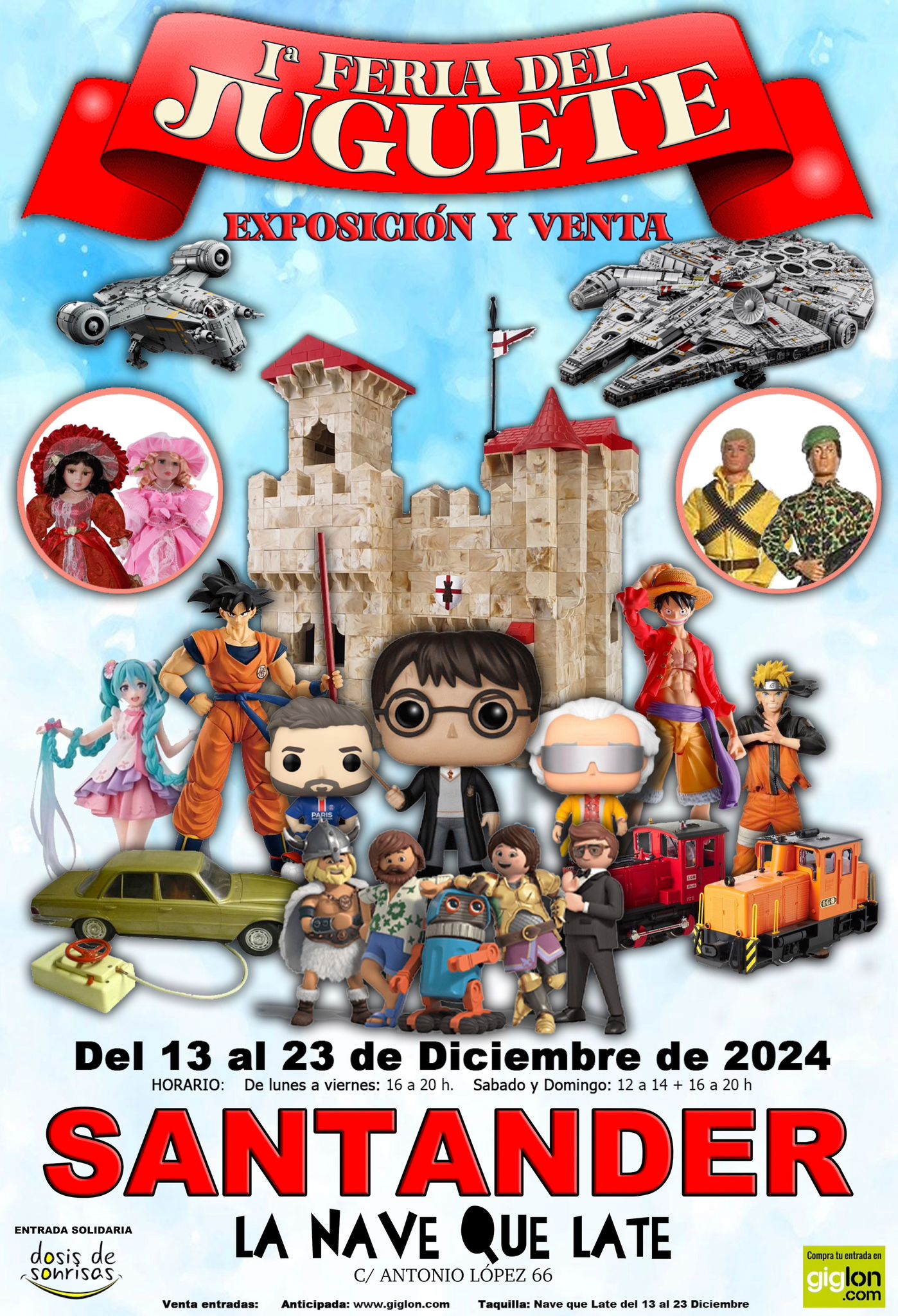 ¡La magia de la Feria del Juguete llega a Santander!