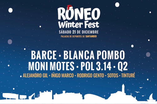 Roneo Winter Fest sábado 21 de diciembre