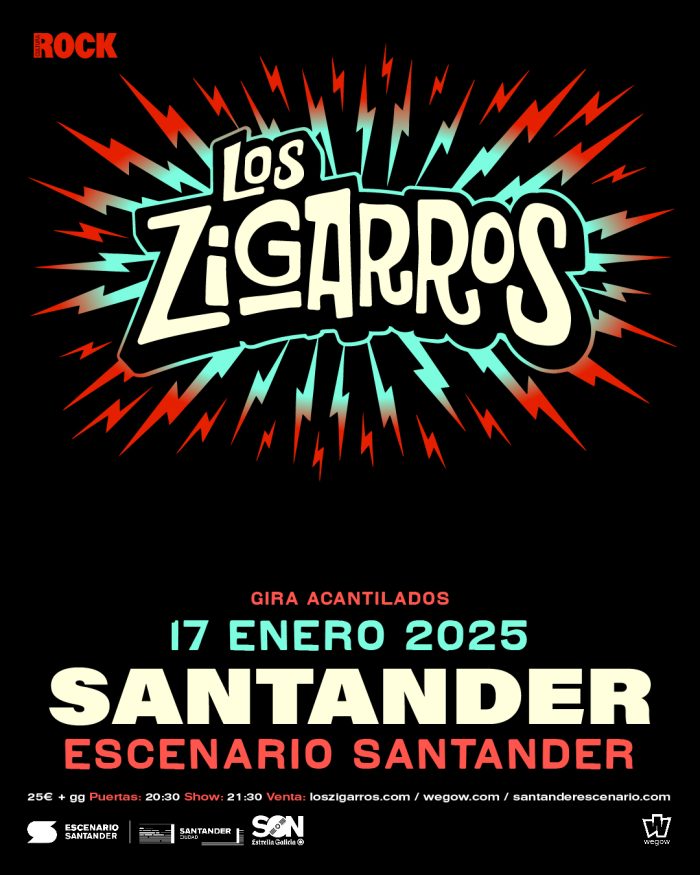 Concierto de Los Zigarros en Escenario Santander 2025