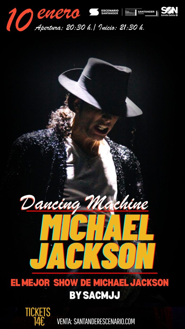 Escenario Santander rinde tributo a Michael Jackson