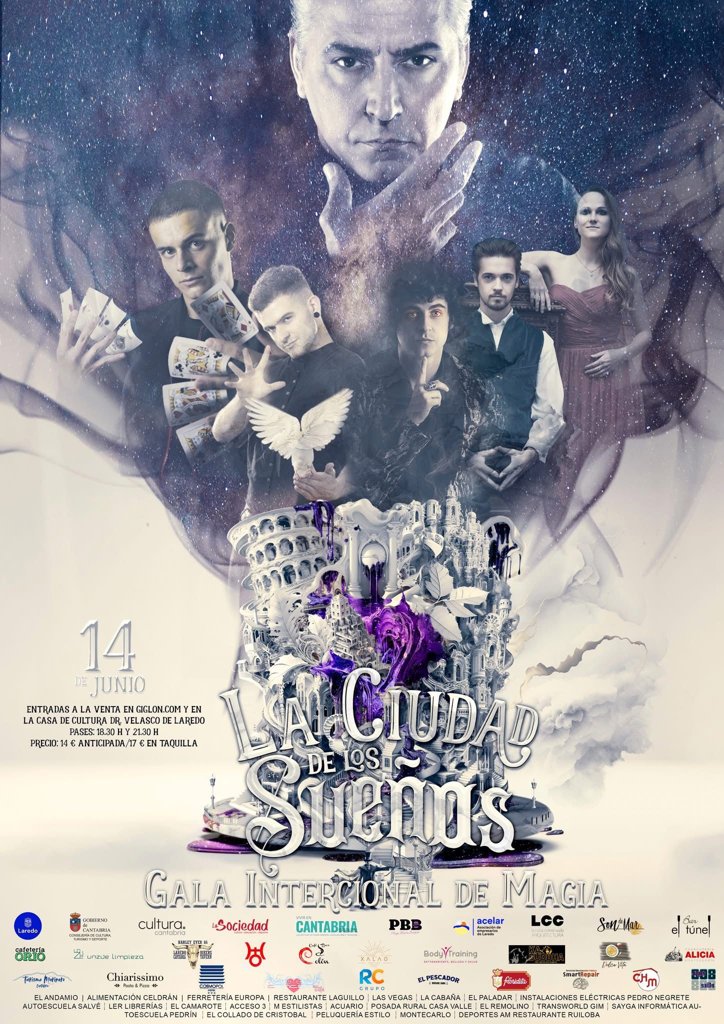 La Ciudad de los Sueños: Gala Internacional de Magia en Laredo