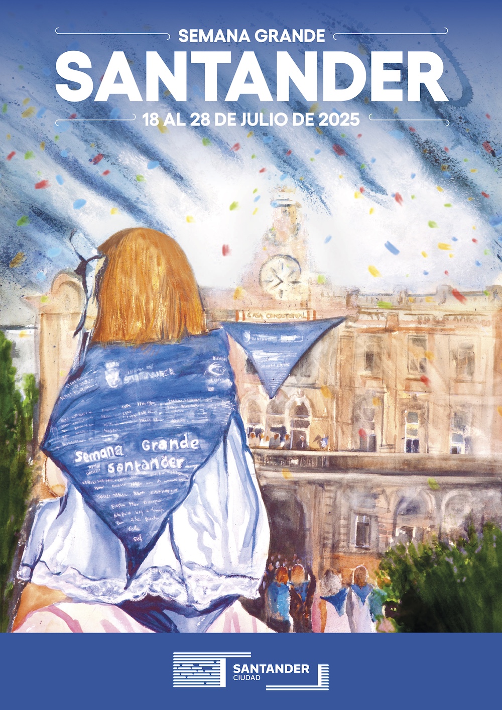 Programación Semana Grande Santander 2025 – Conciertos, fuegos artificiales