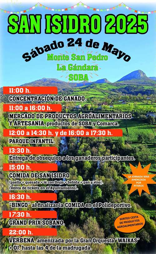 Fiestas de San Isidro 2025 en Soba