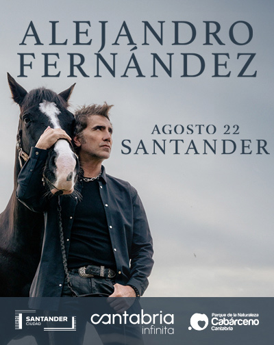 Concierto Alejandro Fernández en Santander 2025