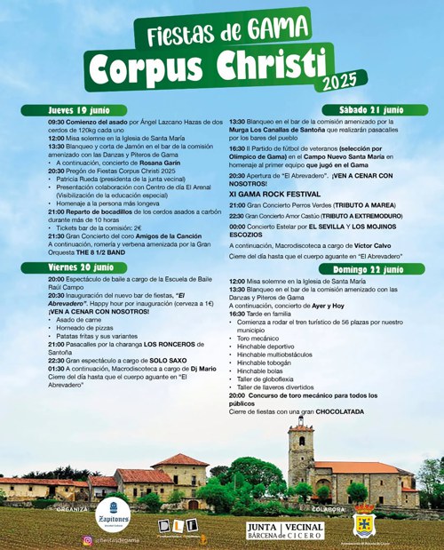 Fiestas de Gama – Corpus Christi 2025