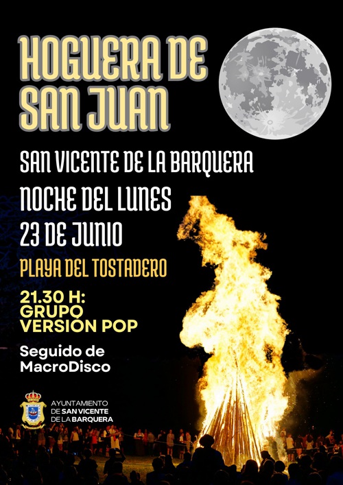 Hoguera de San Juan en San Vicente de la Barquera 2025