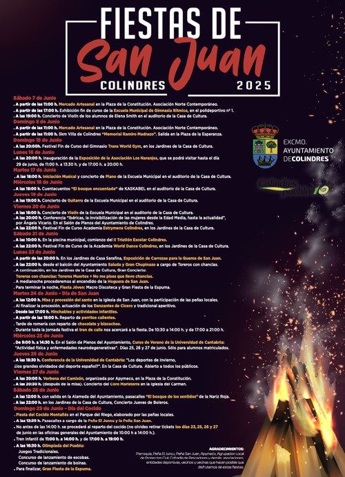 Fiestas de San Juan Colindres 2025