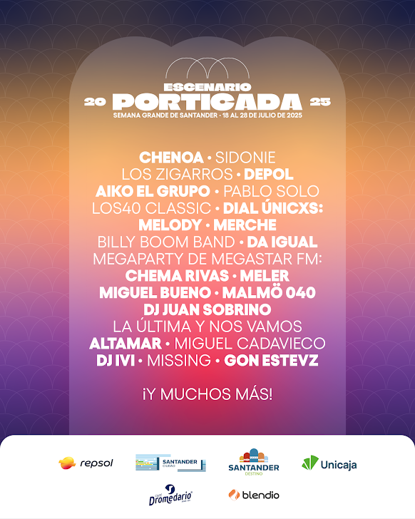 Conciertos de la Plaza Porticada 2025 - Fechas y horarios