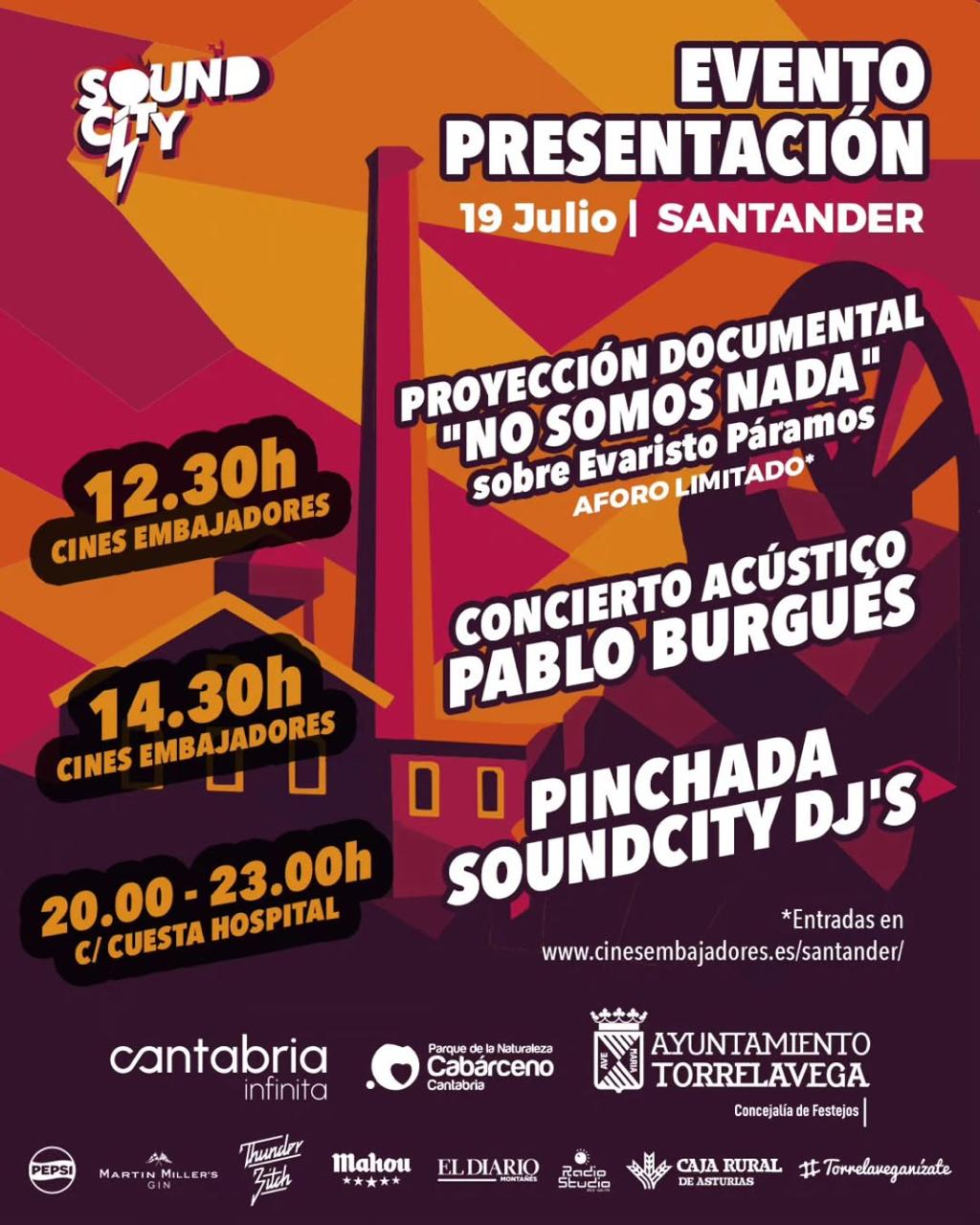 Presentación Torrelavega SoundCity 2025