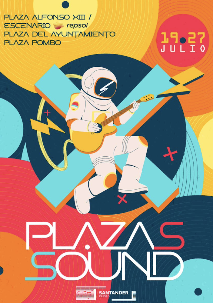 Plazas Sound 2025 en la Semana Grande de Santander
