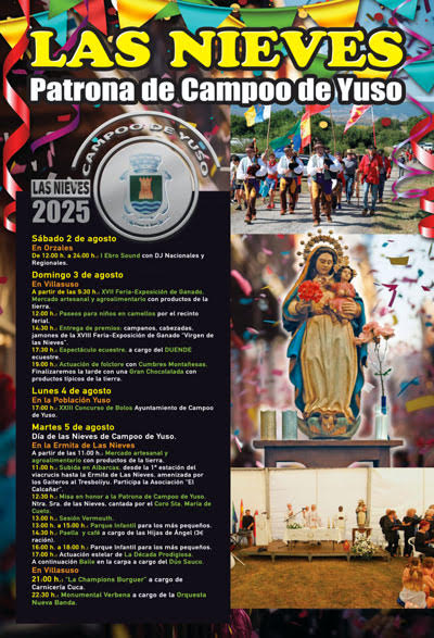 Fiestas de las Nieves 2025